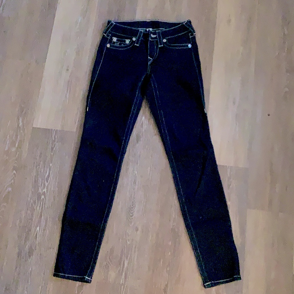 True Religion Navy Blue Jeans